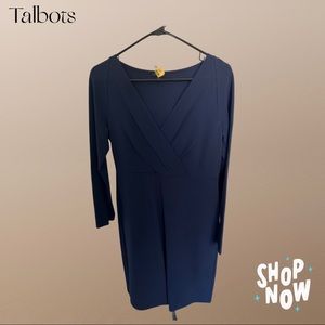 Talbots women sleeve dress, size 8